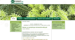 Desktop Screenshot of pjtforest.fi